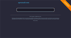 Desktop Screenshot of apexmail.com